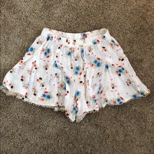 Free People Flowy Floral Shorts